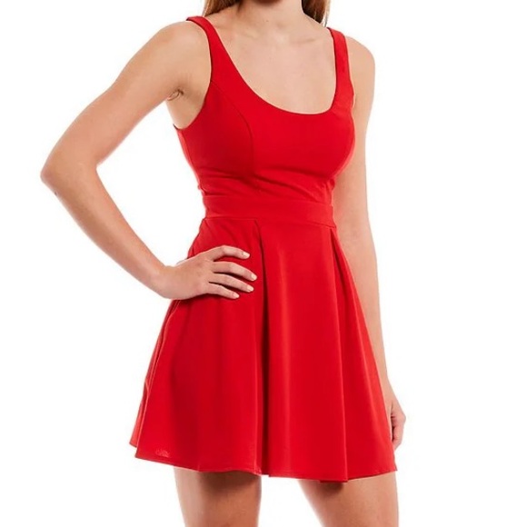 B Darlin Dresses & Skirts - B. Darlin fit and flare red mini,Party, dress, XL, New